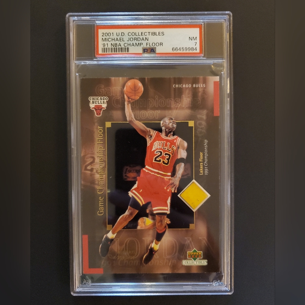 Michael Jordan Championship Floor card